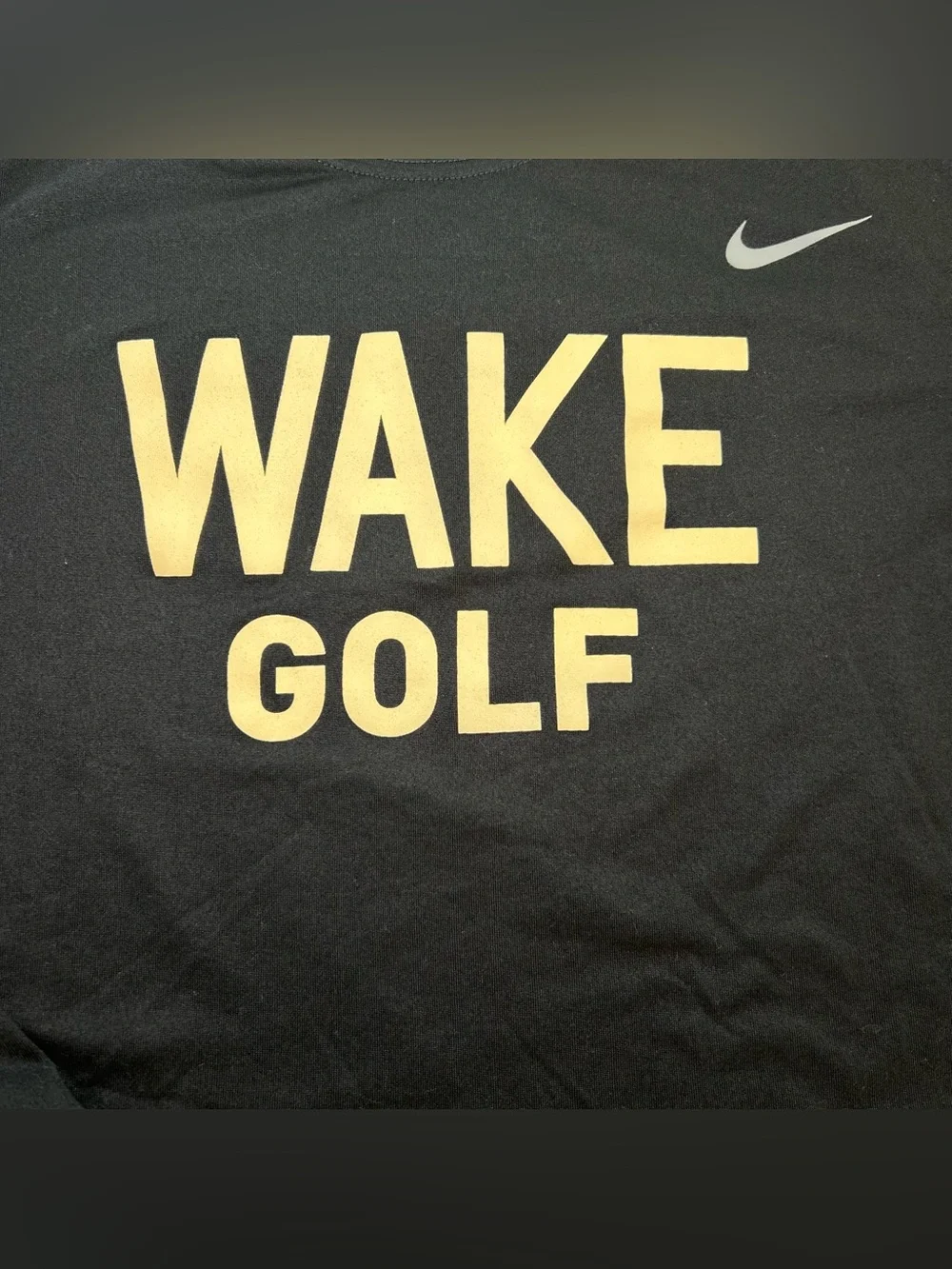 Nike Wake Forest Demon Deacons Golf TEAM ISSUED Men’s Long Sleeve T-Shirt size L